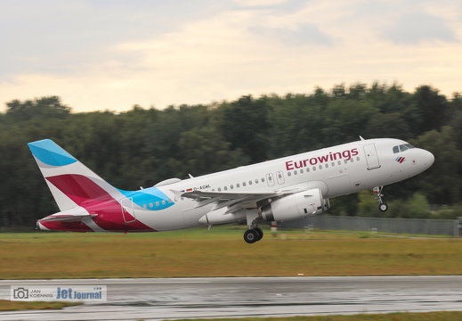 D-AGWL, Airbus A319-132, Eurowings