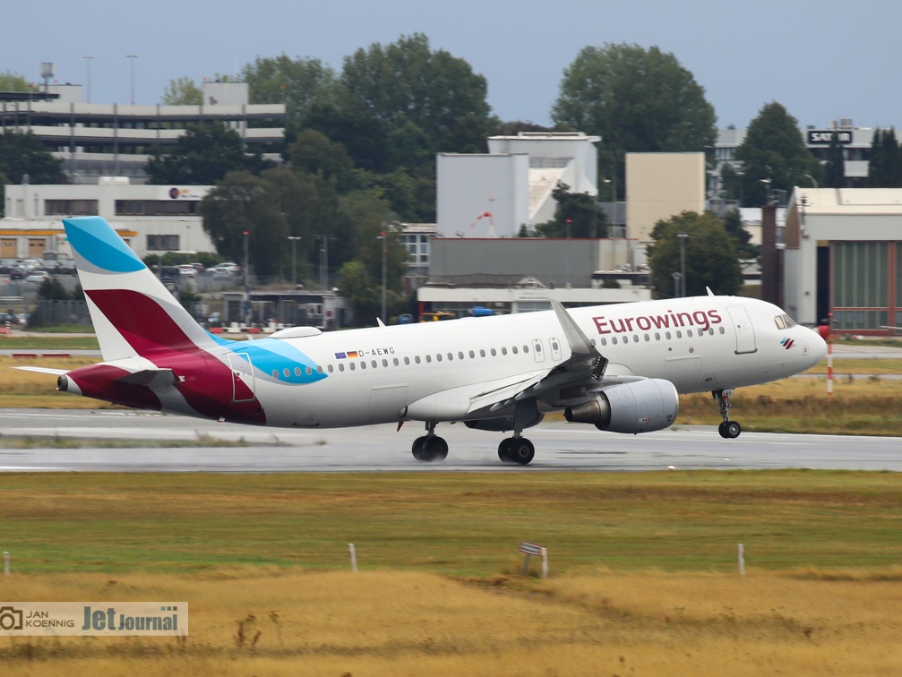 D-AEWG, Airbus A320-214, Eurowings