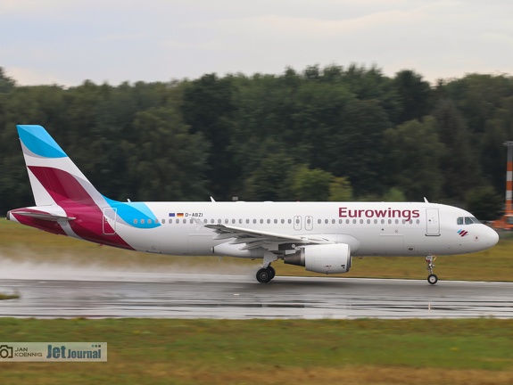 D-ABZI, Airbus A320-216, Eurowings