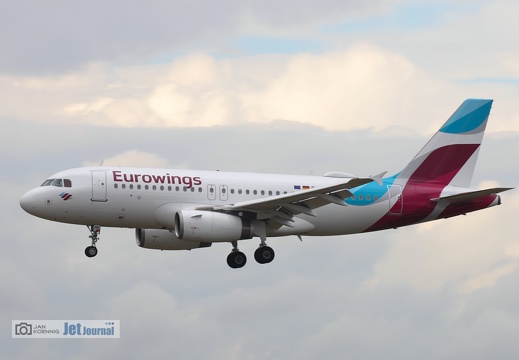 D-AGWL, Airbus A318-132, Eurowings