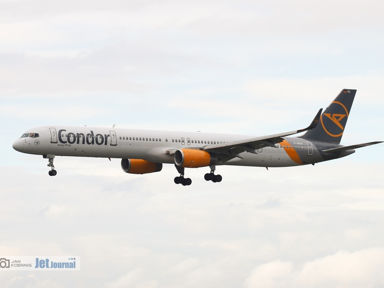 D-ABOA, Boeing B757-330, Condor