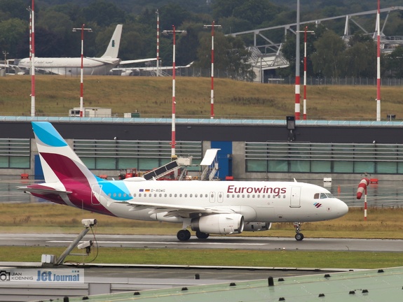 D-AGWG, Airbus A319-132, Eurowings