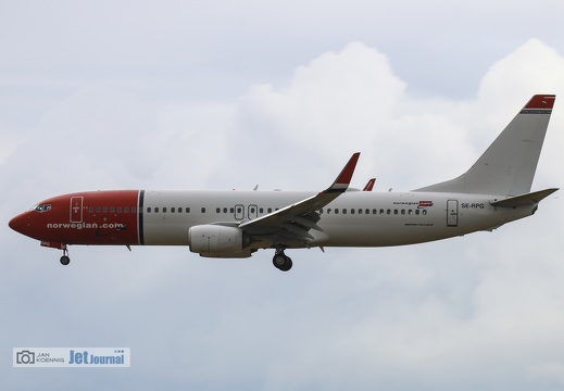 SE-RPG, Boeing 737-8JP, Norwegian