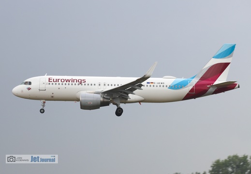 D-AEWO, Airbus A320-214, Eurowings