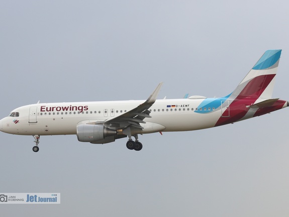 D-AEWF, Airbus A320-214, Eurowings