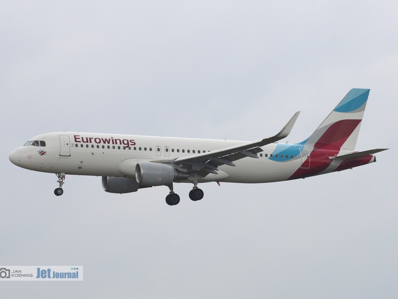 D-AEWF, Airbus A320-214, Eurowings