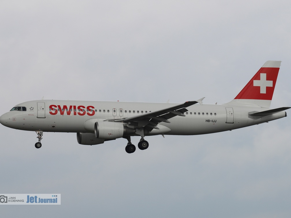 HB-IJJ, Airbus A320-214, Swiss