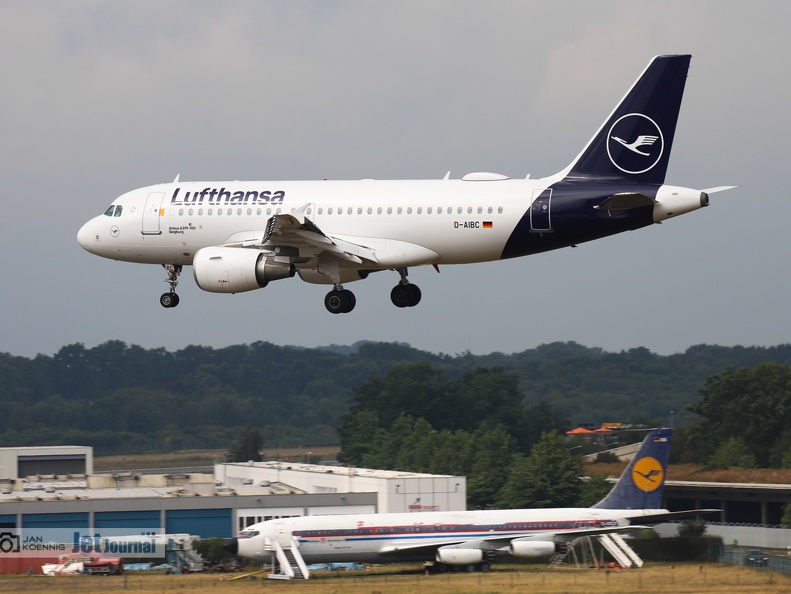 D-AIBC, Airbus A319-112, Lufthansa