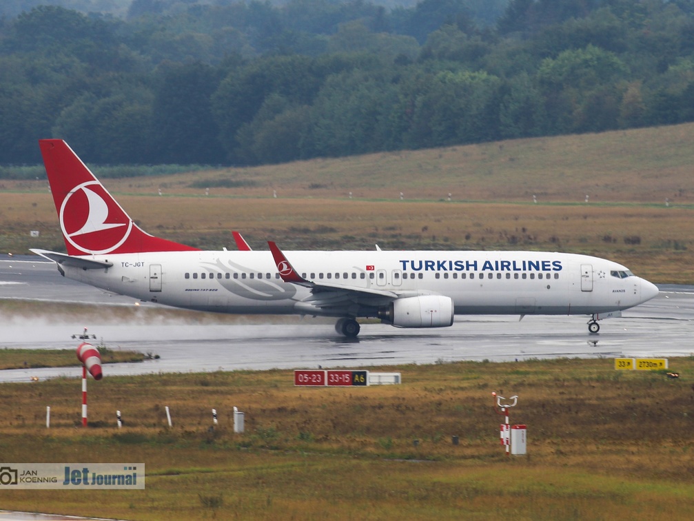 TC-JGT, Boeing 737-8F2, Turkish Airlines (2749 Besuche) TC-JGT, Boeing 737-8F2, Turkish Airlines