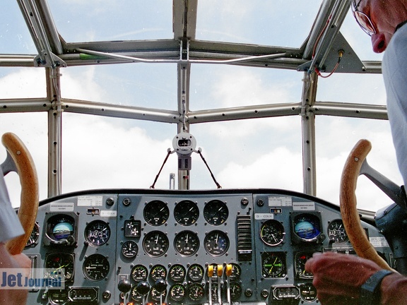 Ju-52 Cockpit, D-CDLH