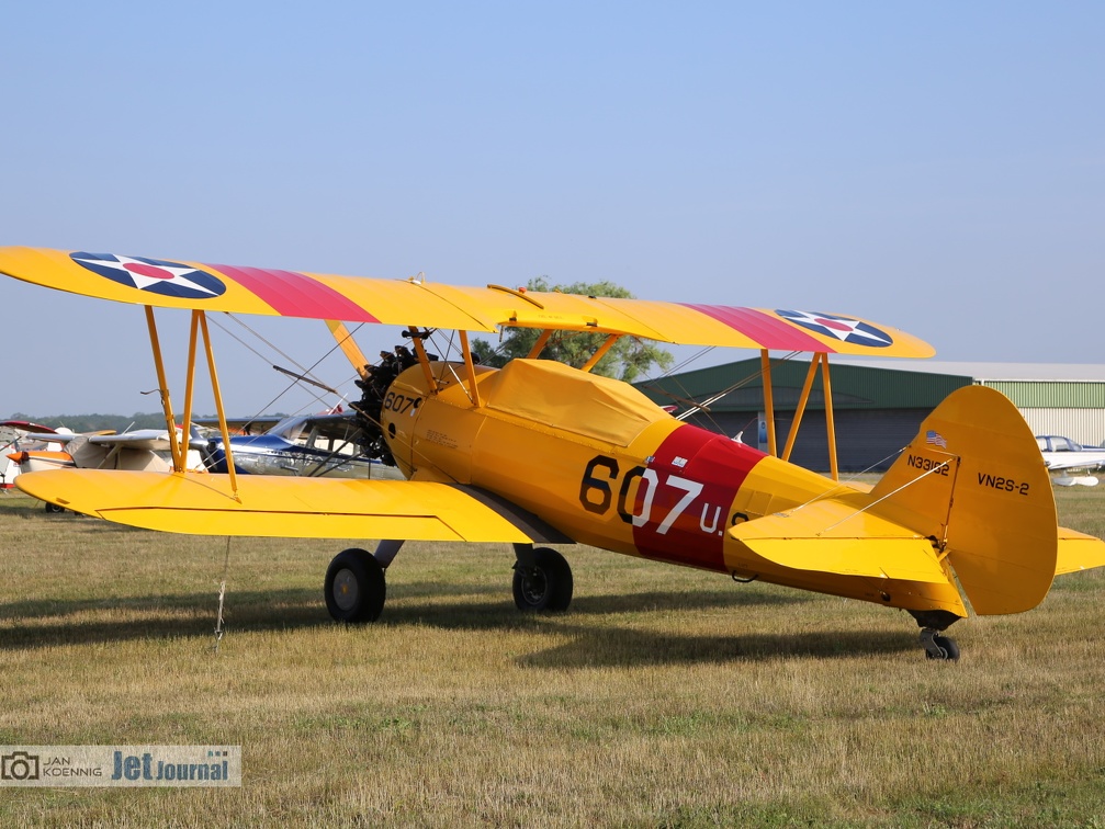 N33162, Boeing Stearman A75N1 / PT-17