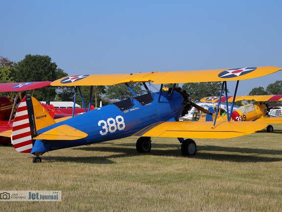 N60HW, Boeing Stearman PT-13D (2023 visite) N60HW, Boeing Stearman PT-13D
