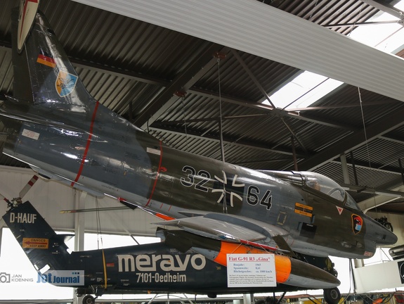 32+64, Fiat G.91R/3, Deutsche Luftwaffe (2479 visitas) 32+64, Fiat G.91R/3, Deutsche Luftwaffe