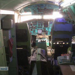 CCCP-77112, Tu-144D, Aeroflot, Cockpit