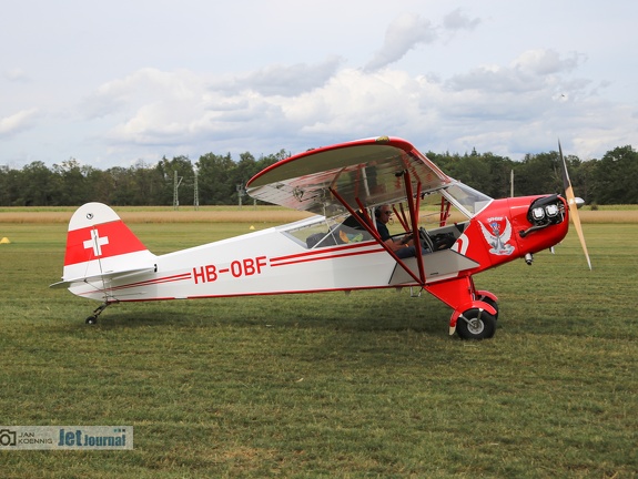 HB-OBF, Piper J-3C-65 (1875 visite) HB-OBF, Piper J-3C-65
