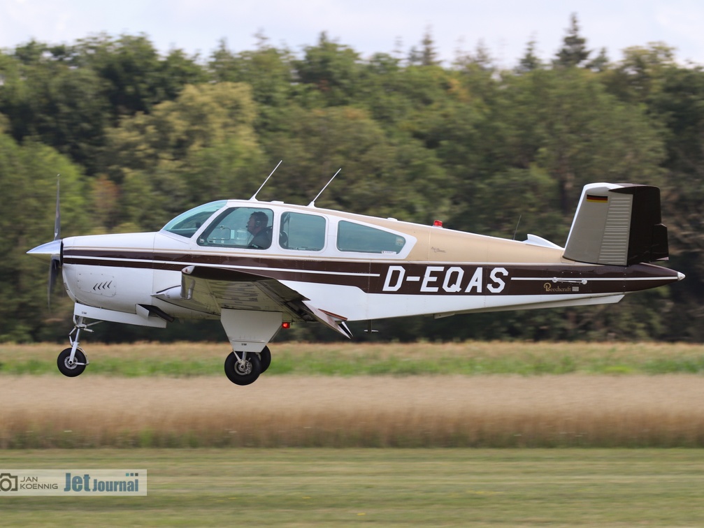 D-EQAS, Beechcraft M35 Bonanza (1903 visits) D-EQAS, Beechcraft M35 Bonanza