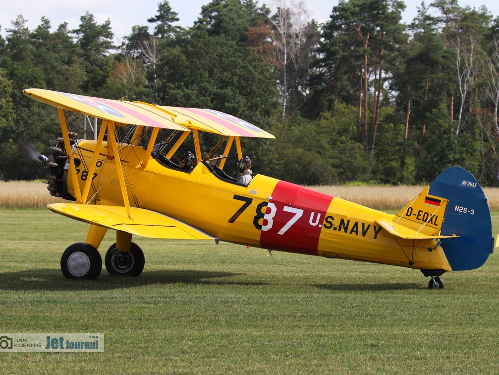 D-EQXL, N2S-3 Stearman (1930 visingar) D-EQXL, N2S-3 Stearman