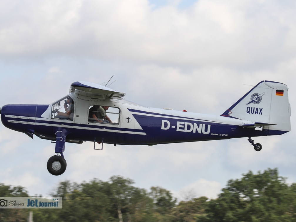 D-EDNU, Dornier Do-27A-3 (1861 visingar) D-EDNU, Dornier Do-27A-3