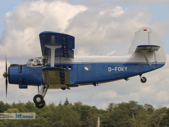D-FOKY, An-2T (1971 Besuche) D-FOKY, An-2T