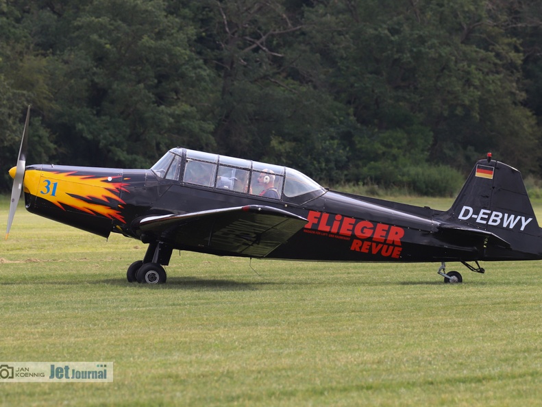 D-EBWY, Zlin Z-326T Trener Master (1571 Besuche) D-EBWY, Zlin Z-326T Trener Master