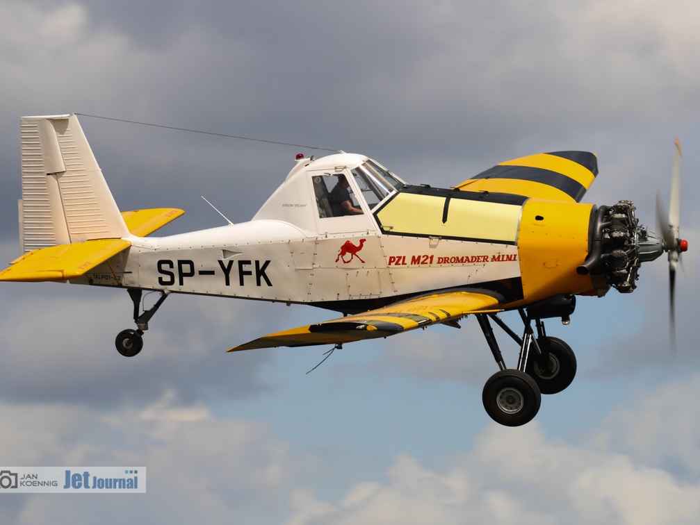 SP-YFK, PZL M-21 Dromader Mini (1820 відвідувань) SP-YFK, PZL M-21 Dromader Mini