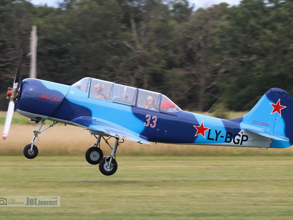 LY-BGB, Jak-52, Yak-52 (2002 visingar) LY-BGB, Jak-52, Yak-52