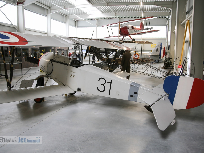 Nieuport 11 Replica (1387 visites) flugfähige Relica in 7/8 Größe Nieuport 11 Replica