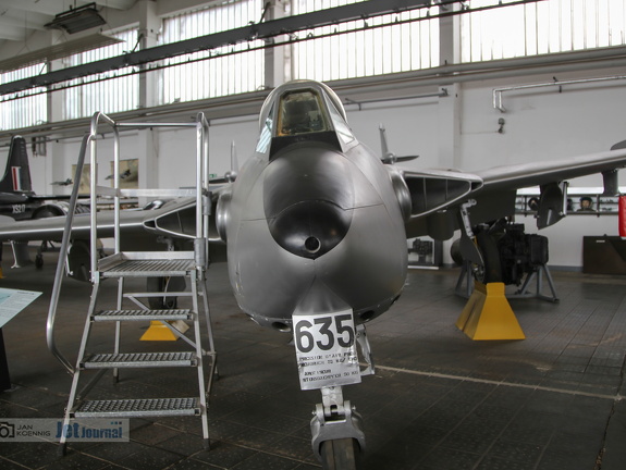 J-1635, deHavilland D.H.112 Venom, Swiss Air Force