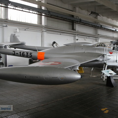 J-1635, deHavilland D.H.112 Venom, Swiss Air Force (1484 visitas) J-1635, deHavilland D.H.112 Venom, Swiss Air Force