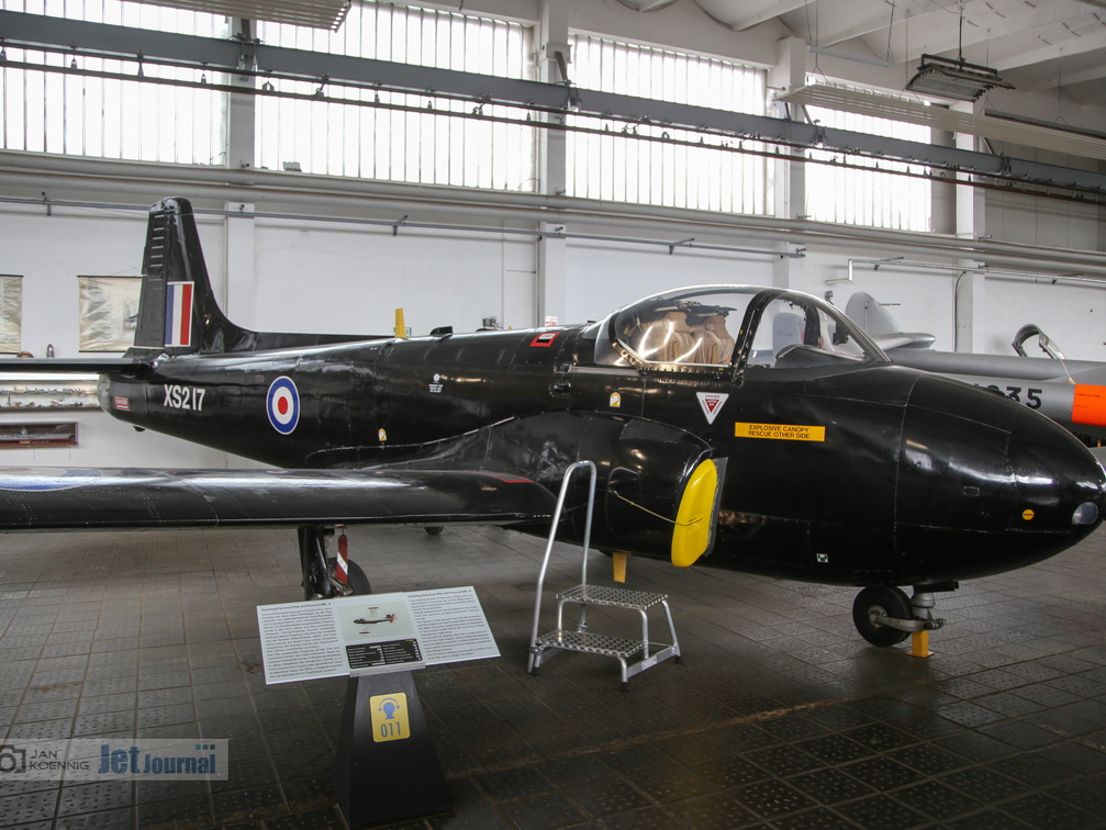 XS217, Jet Provost, Royal Air Force (2016 visits) XS217, Jet Provost, Royal Air Force