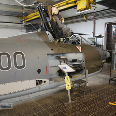 Fiat G.91R Frontsektion (1438 visitas) ex. 31+00, Deutsche Luftwaffe Fiat G.91R Frontsektion