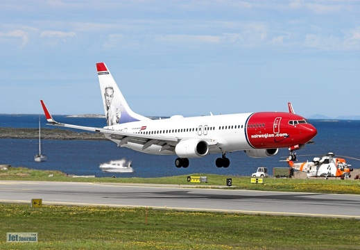 LN-DYE Boeing 737-8JP Norwegian (1190 visitas) LN-DYE Boeing 737-8JP Norwegian