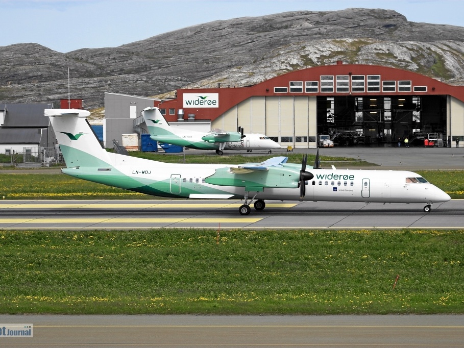 LN-WDJ DHC-8 402 Widerøe (1260 visites) LN-WDJ DHC-8 402 Widerøe
