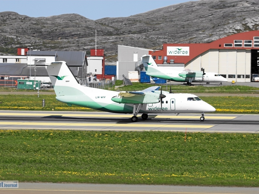 LN-WIV DHC-8 103 Widerøe (1309 visites) LN-WIV DHC-8 103 Widerøe