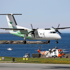 LN-WIU DHC-8 102A Widerøe (1265 Besuche) LN-WIU DHC-8 102A Widerøe