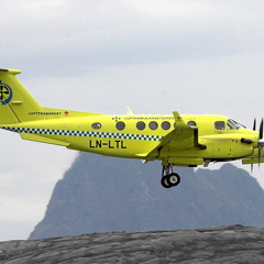 LN-LTL Beechcraft B200 Super King Air Lufttransport (1261 Besuche) LN-LTL Beechcraft B200 Super King Air Lufttransport