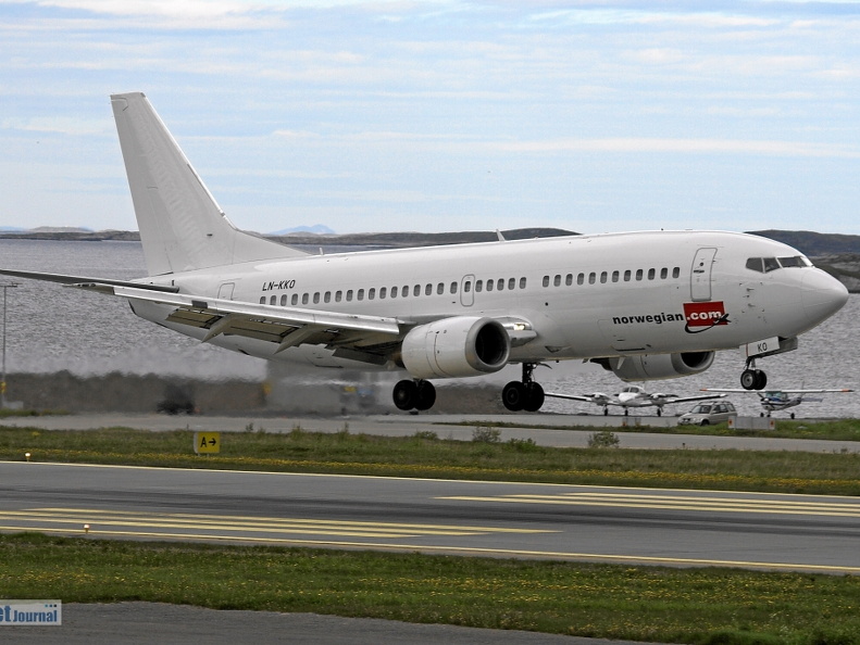 LN-KKO Boeing 737-3YO Norwegian Air Shuttle (1336 visingar) LN-KKO Boeing 737-3YO Norwegian Air Shuttle