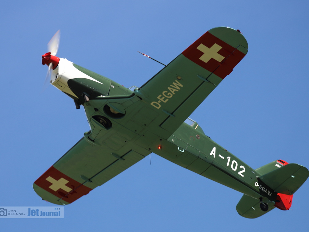 D-EGAW, Pilatus P-2-06 (1257 visingar) D-EGAW, Pilatus P-2-06