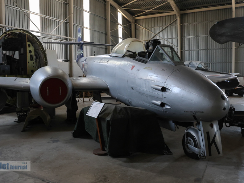 WK914 (falsch WF714), Gloster Meteor F.8, Royal Air Force