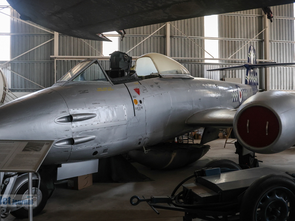 WK914 (falsch WF714), Gloster Meteor F.8, Royal Air Force  