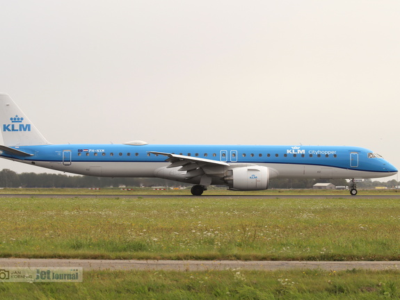 PH-NXM, Embraer E195-2 /ERJ-190-400, KLM (998 відвідувань) PH-NXM, Embraer E195-2 /ERJ-190-400, KLM