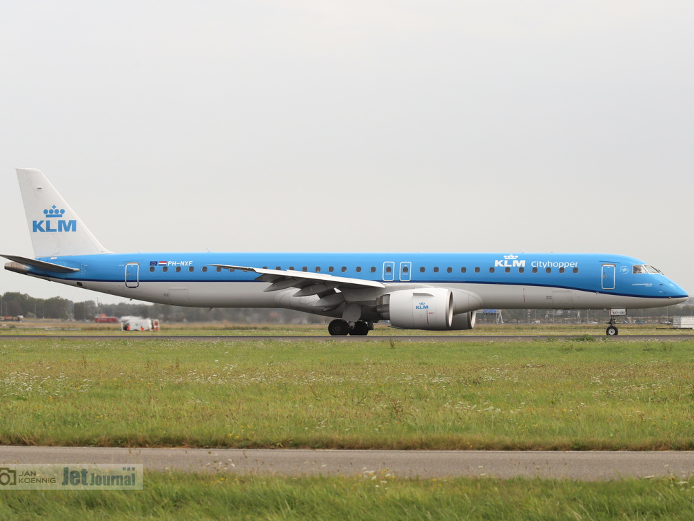 PH-NXF, Embraer E195-2 /ERJ-190-400, KLM (781 visite) PH-NXF, Embraer E195-2 /ERJ-190-400, KLM