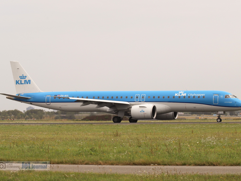 PH-NXL, ERJ-190-400 STD / E195-E2, KLM (539 visitas) PH-NXL, ERJ-190-400 STD / E195-E2, KLM
