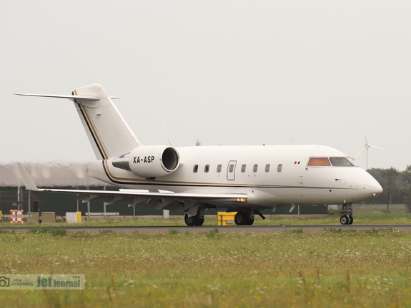XA-ASP, Challenger 604 / CL-600-2B16 (721 Besuche) XA-ASP, Challenger 604 / CL-600-2B16