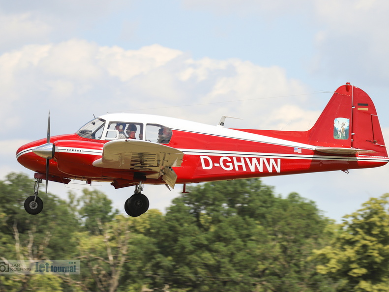 D-GHWW, Piper PA-23 Apache