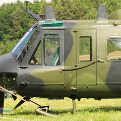 D-HUEY, Bell UH-1D, Frontbereich