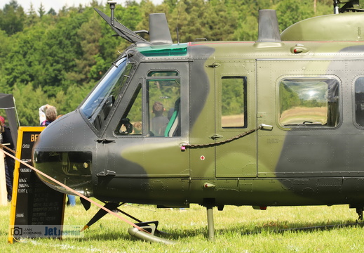 D-HUEY, Bell UH-1D, Frontbereich