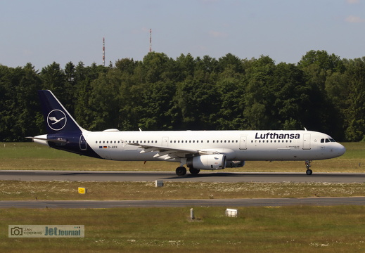D-AIRX, Airbus A321-131, Deutsche Lufthansa