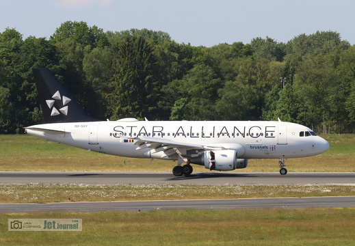 OO-SSY, Airbus A319-112, Brusseles Airlines