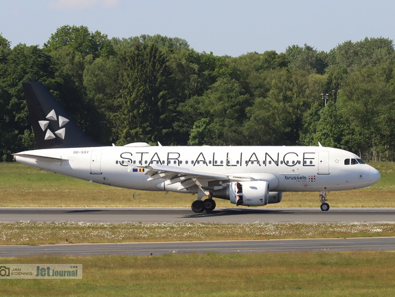 OO-SSY, Airbus A319-112, Brusseles Airlines